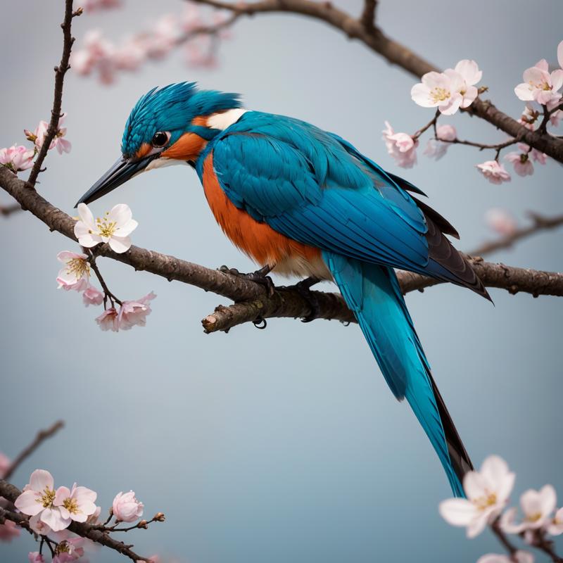 379048-2448326915-(best quality, masterpiece), superb kingfisher on a branch near budding white cherry flowers, dark, dawn, (chilly early morning_.png